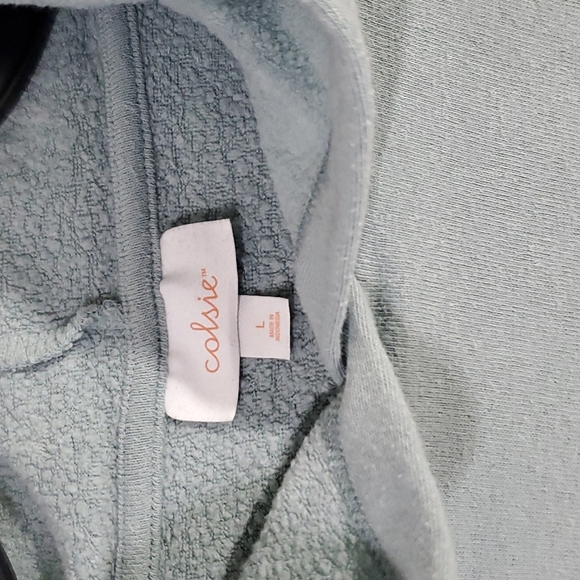 COPY - COLSIE LONG SLEEVES hoodie lounge sweatshirt size L - Picture 3 of 4